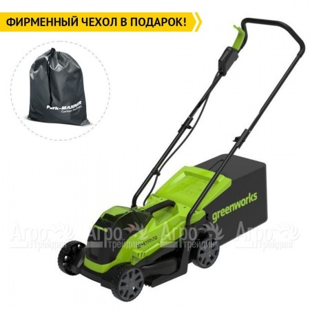 Газонокосилка аккумуляторная GreenWorks GD24LM33K2 в Вологде