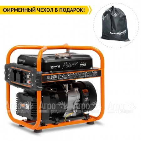 Бензогенератор инверторный Daewoo GDA 2600i 2 кВт в Вологде