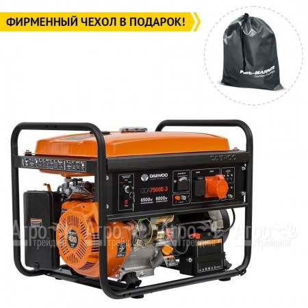 Бензогенератор Daewoo GDA 7500E-3 6 кВт в Вологде