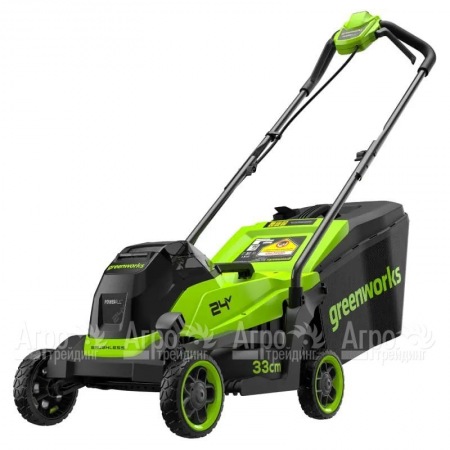 Газонокосилка аккумуляторная GreenWorks GD24LM331 (без аккумулятора и зарядного устройства) в Вологде