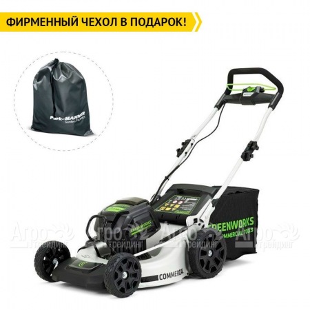 Газонокосилка аккумуляторная GreenWorks GC82LM51SP2K2  в Вологде