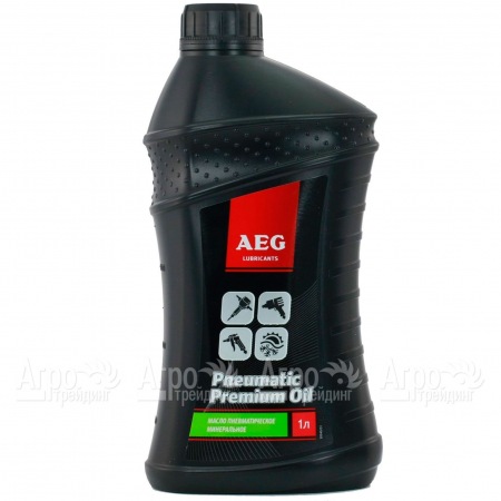 Масло пневматическое минеральное AEG Pneumatic oil 1 л для компрессоров  в Вологде