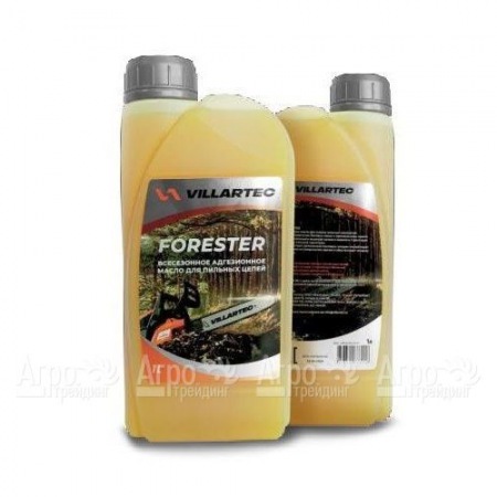 Всесезонное адгезионное масло Villartec Forester 1 л для пильных цепей в Вологде