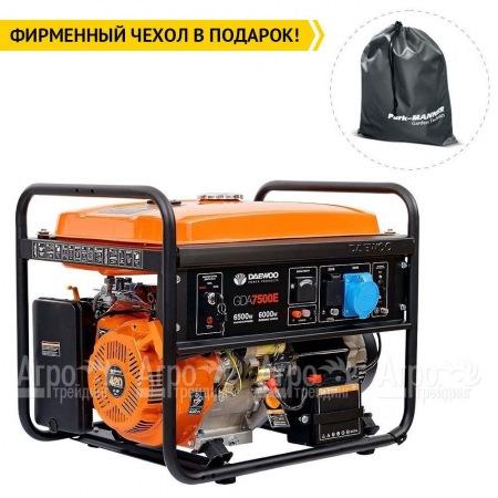 Бензогенератор Daewoo GDA 7500E 6 кВт в Вологде