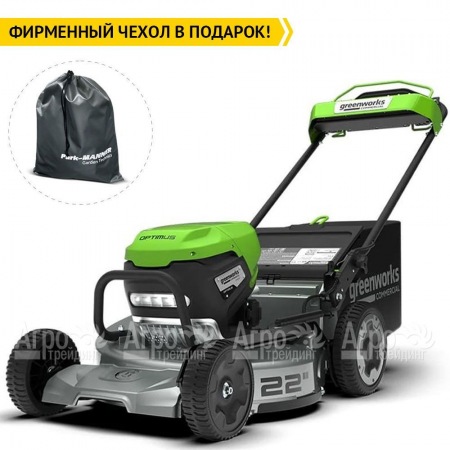 Газонокосилка аккумуляторная GreenWorks LM221S (без аккумулятора и зарядного устройства)  в Вологде