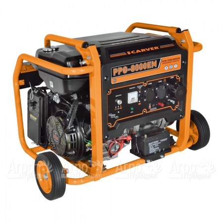 Бензогенератор Carver PPG-8000ЕM 6 кВт  в Вологде