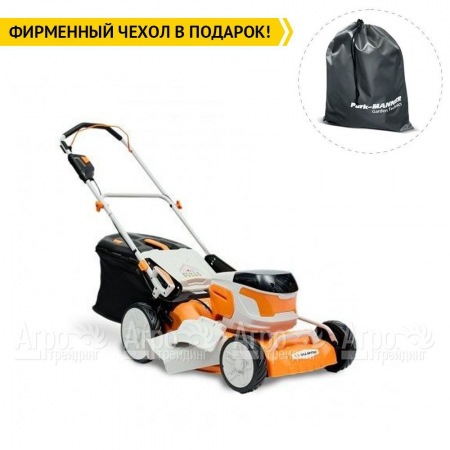 Газонокосилка аккумуляторная Villartec MA4046 SET AM408 + AC402 в Вологде