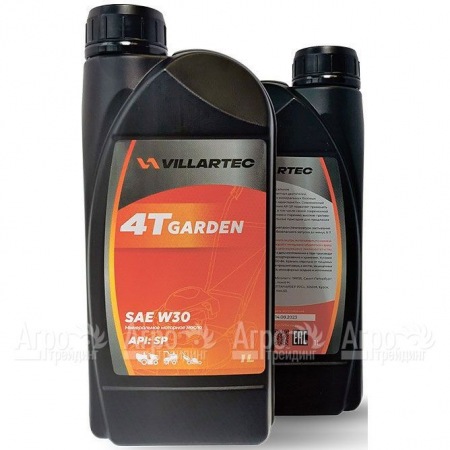 Масло моторное Villartec 4T Garden (SAE W30) 1 л для 4-х тактных двигателей в Вологде