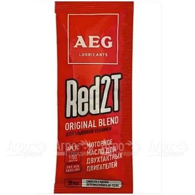 Масло минеральное AEG RED 2T Original blend API TC 20 мл для 2-х тактных двигателей в Вологде