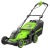 Газонокосилка аккумуляторная GreenWorks GD40LM411 4 Ач в Вологде
