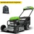 Газонокосилка аккумуляторная GreenWorks LM221S (без аккумулятора и зарядного устройства) в Вологде