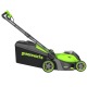 Газонокосилка аккумуляторная GreenWorks GD40LM411 4 Ач в Вологде
