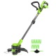 Аккумуляторный триммер GreenWorks G40LT331 2 Ач в Вологде