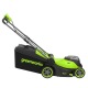 Газонокосилка аккумуляторная GreenWorks GD24X2LM411 2х4 Ач в Вологде