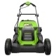 Газонокосилка аккумуляторная GreenWorks GD40LM411 4 Ач в Вологде